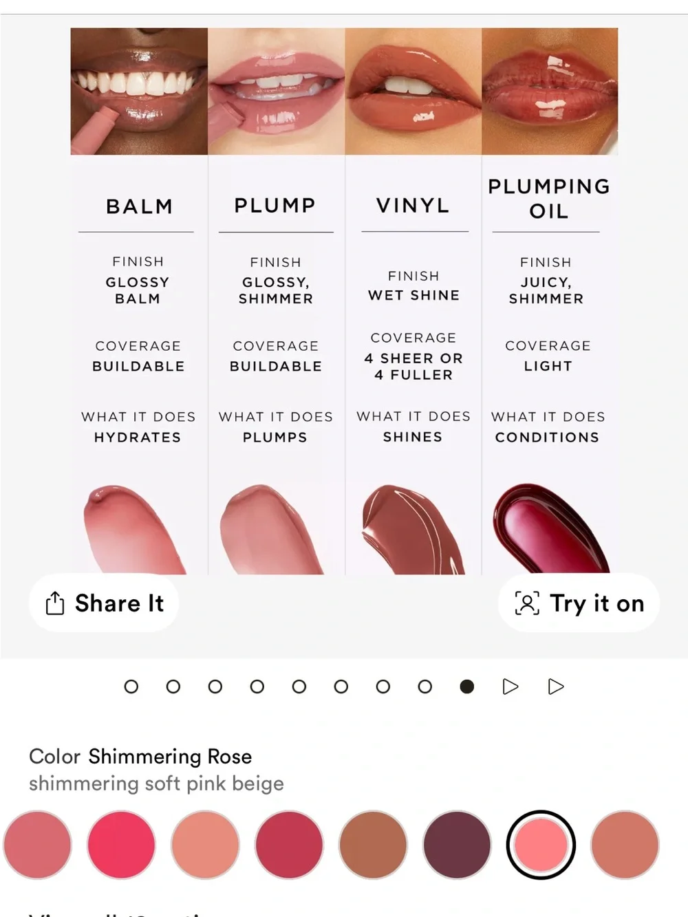 tarte Maracuja Juicy Plumping Lip Oil in Shimmering Rose